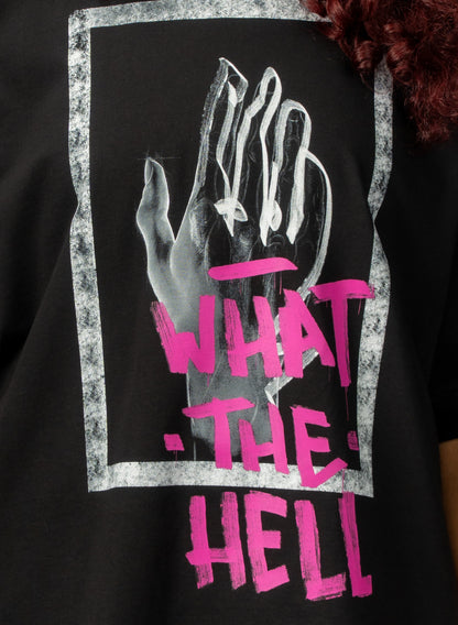 TRICOU WHAT THE HELL ART OVERSIZED TD03