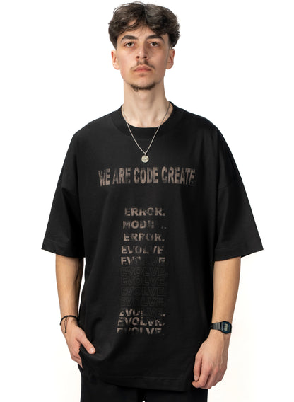 TRICOU ADN WE ARE CODE OVERSIZED T011