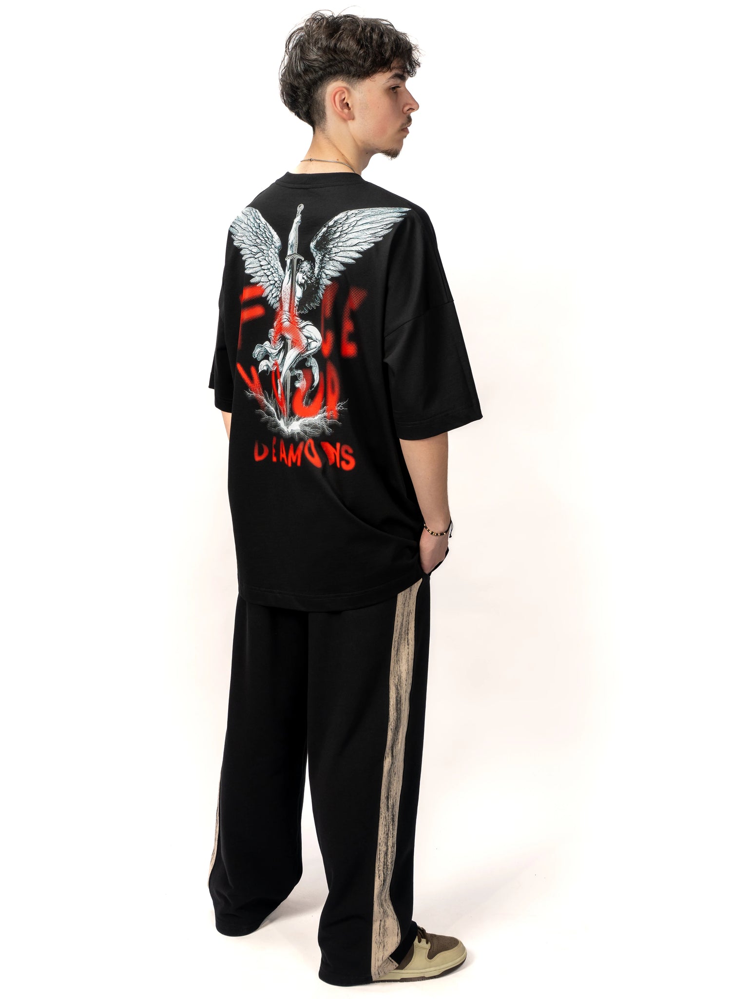 TRICOU FACE YOUR DEMONS OVERSIZED T012