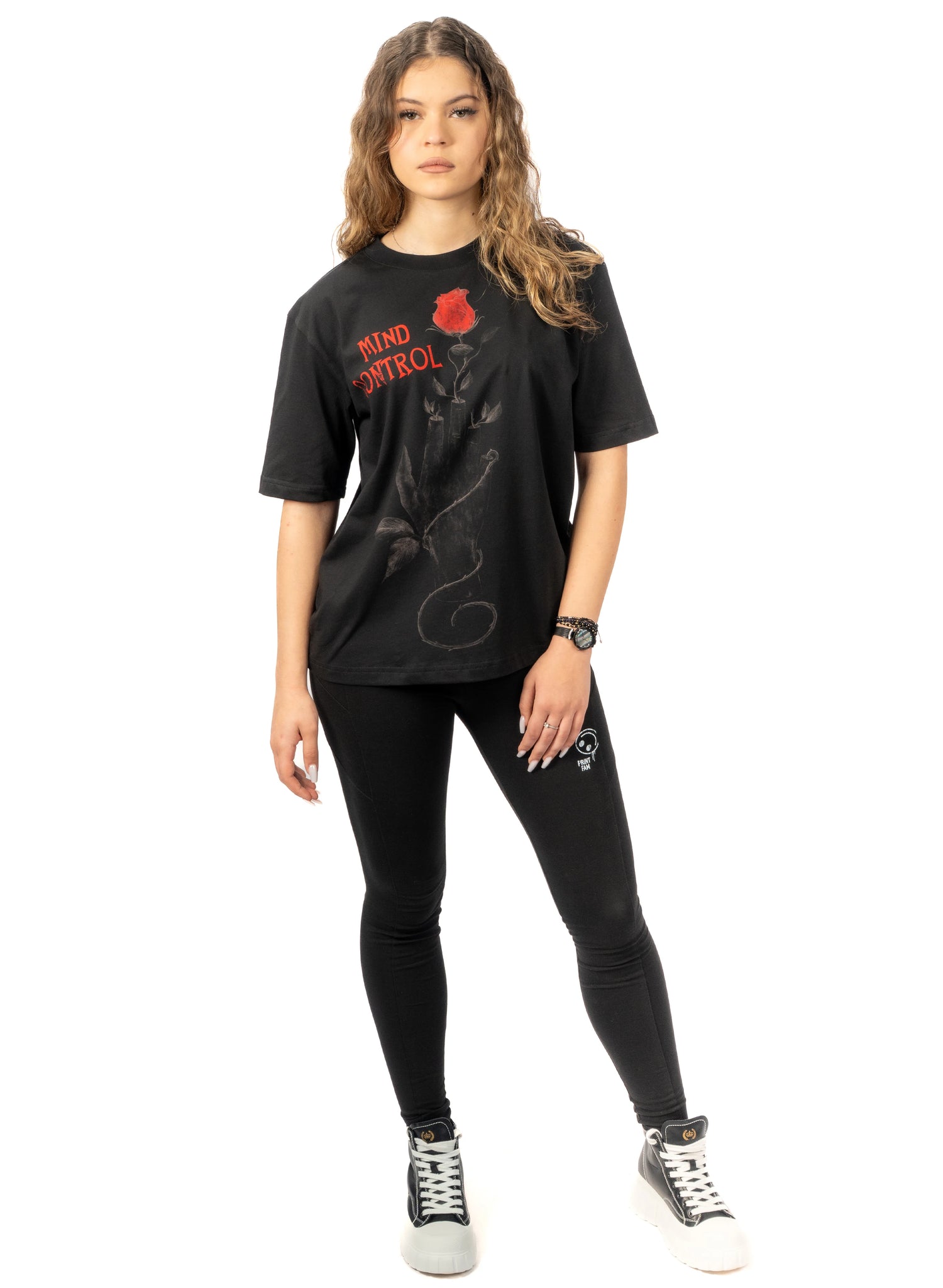 TRICOU NEGRU MIND CONTROL MONOFIT TD03