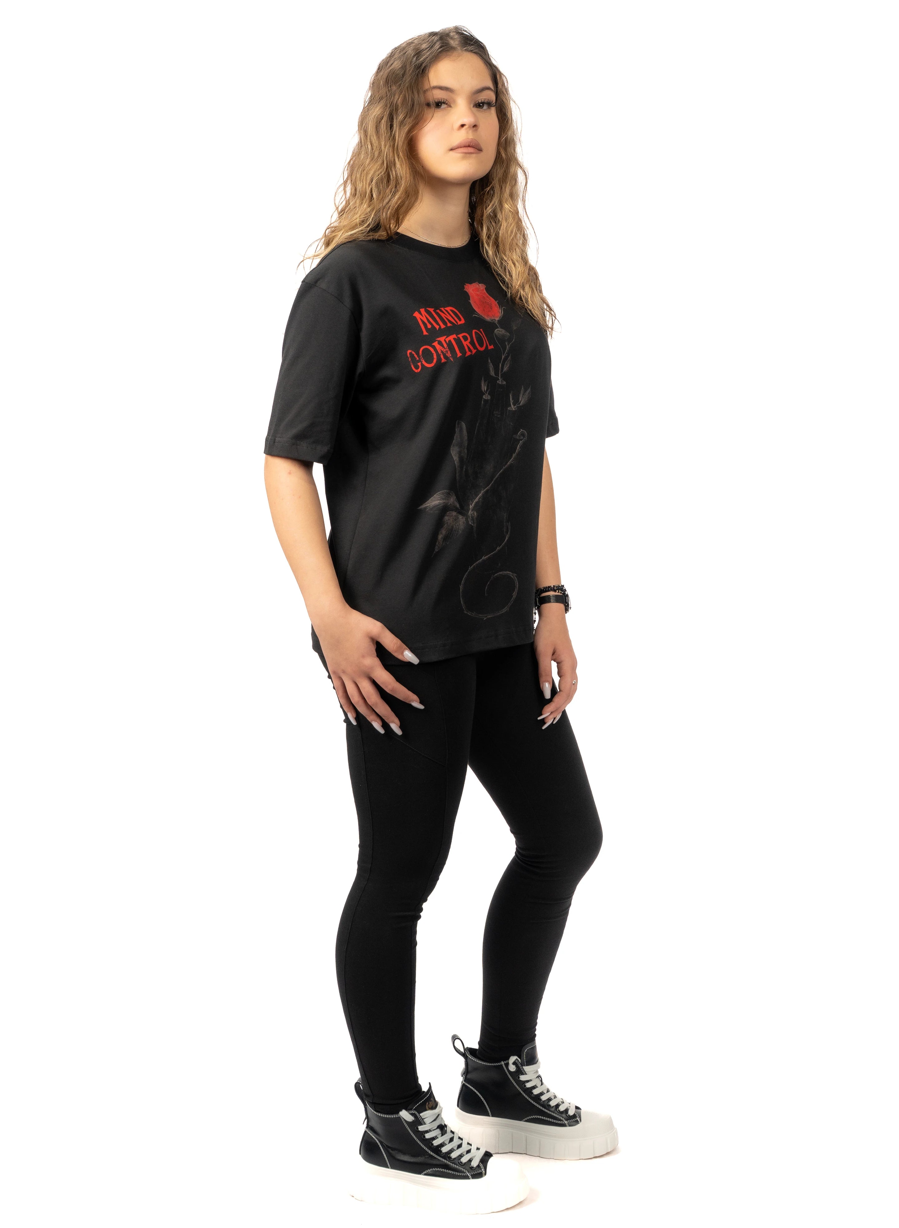 TRICOU NEGRU MIND CONTROL MONOFIT TD03