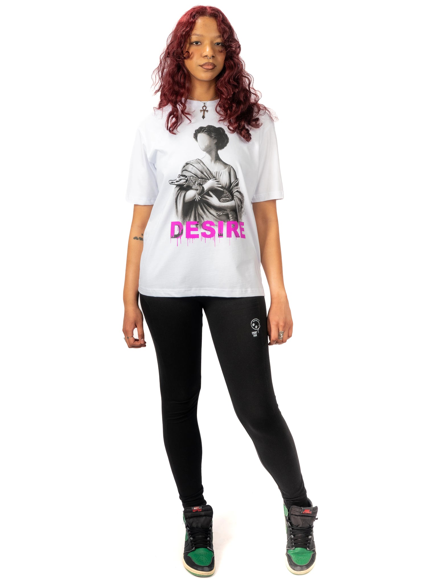 TRICOU ALB DESIRE MONOFIT TD02