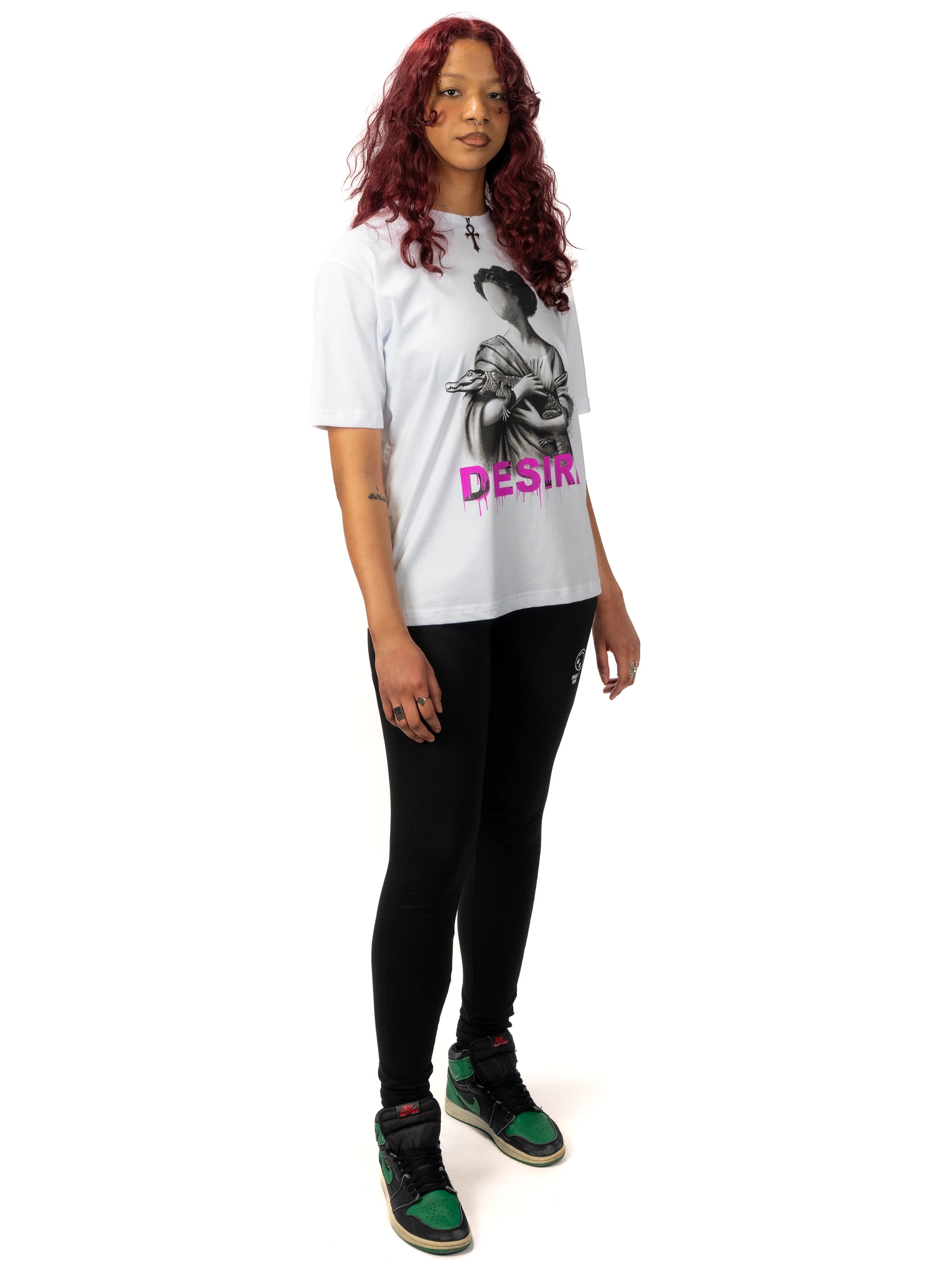 TRICOU ALB DESIRE MONOFIT TD02