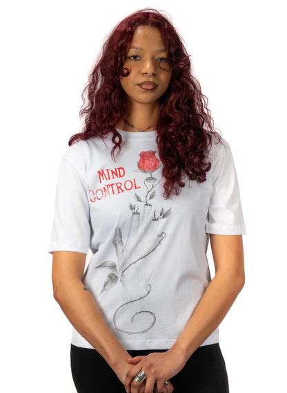 TRICOU ALB MIND CONTROL MONOFIT TD04