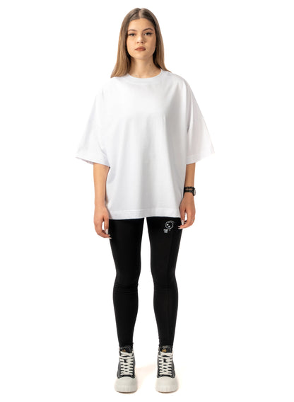 ALBĂ TRICOU SUPRADIMENSIONATĂ TD00