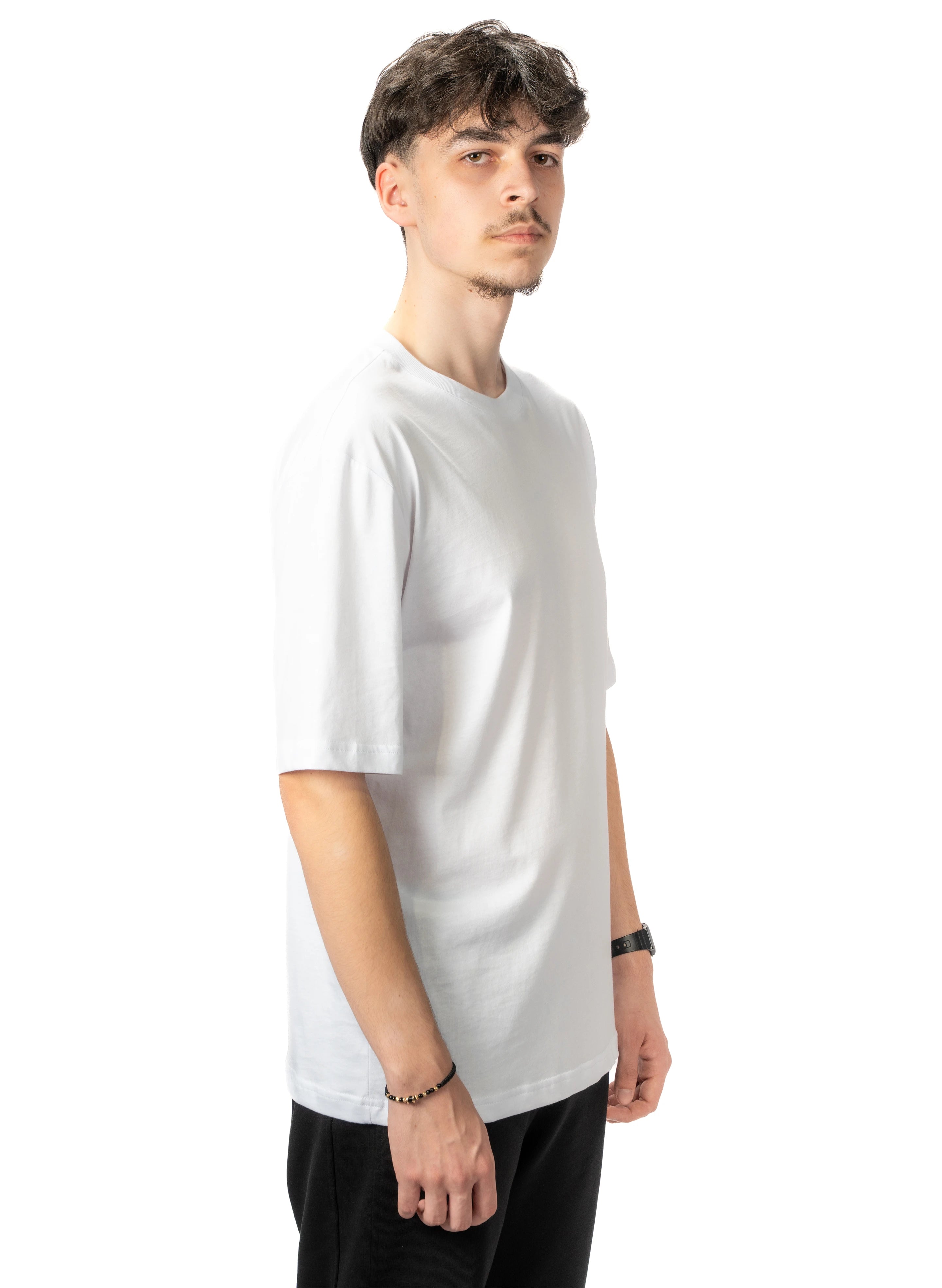 TRICOU ALB FLATCUT T000