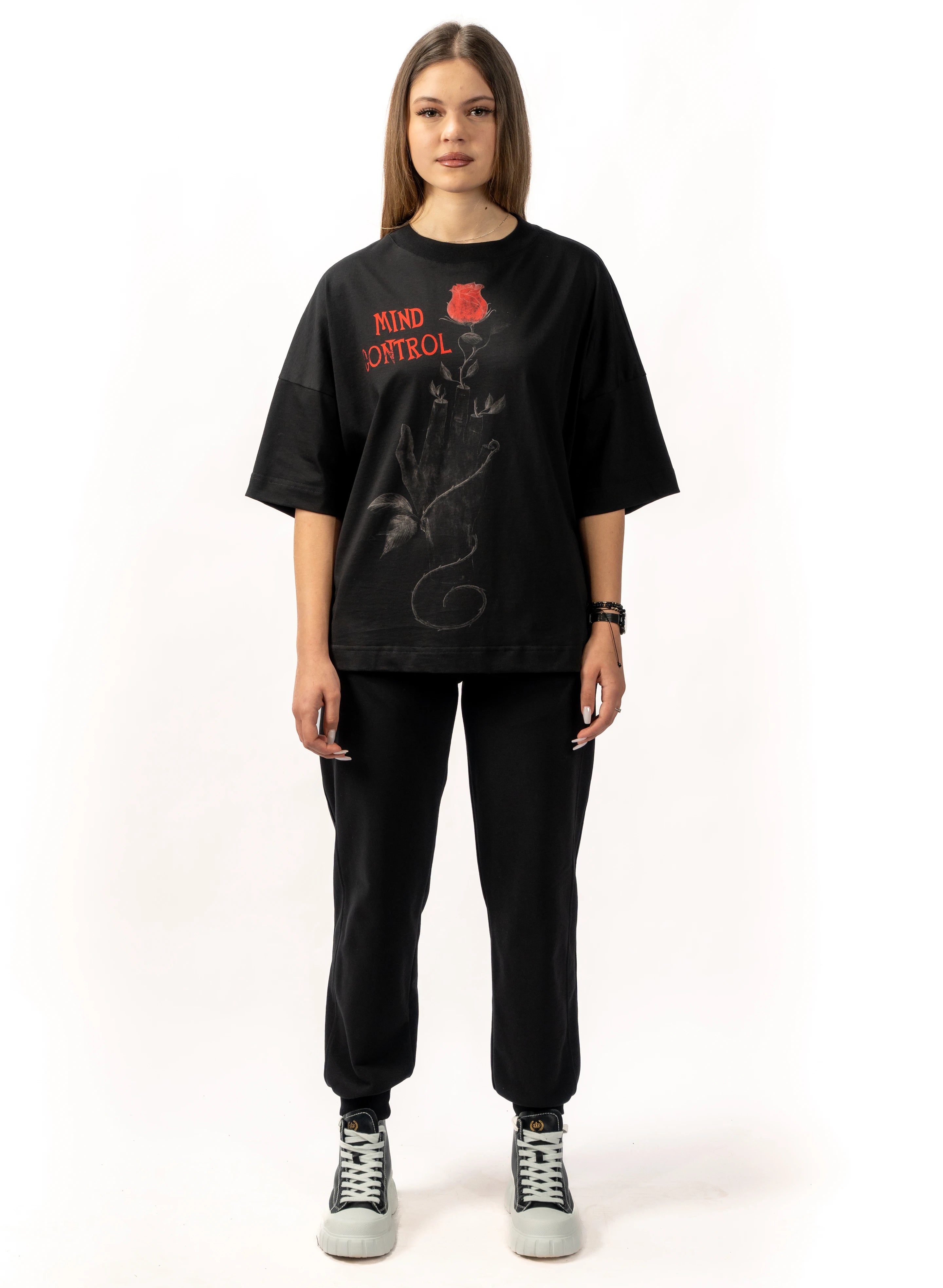 TRICOU MIND CONTROL ROSE OVERSIZED TD07