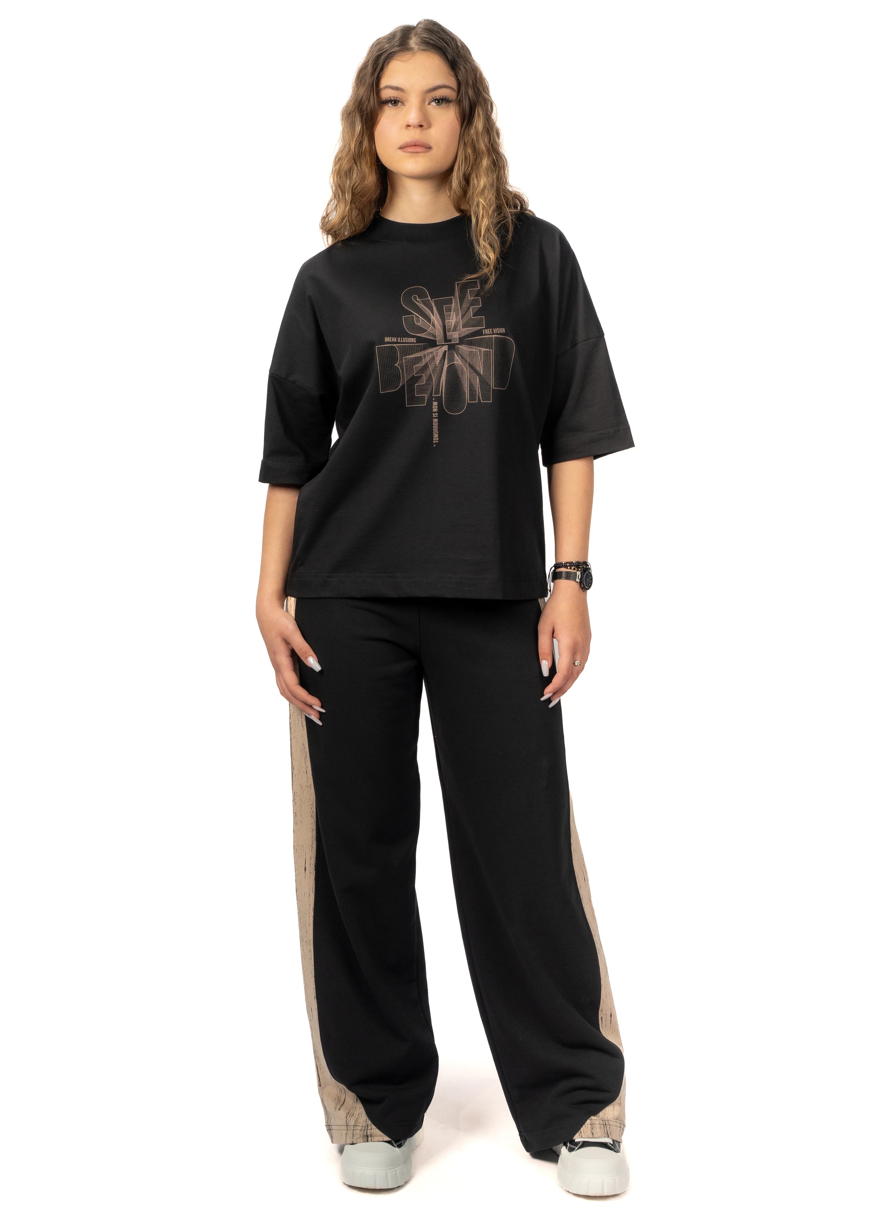 TRICOU ILLUSION OF FREEDOM OVERSIZED TD05
