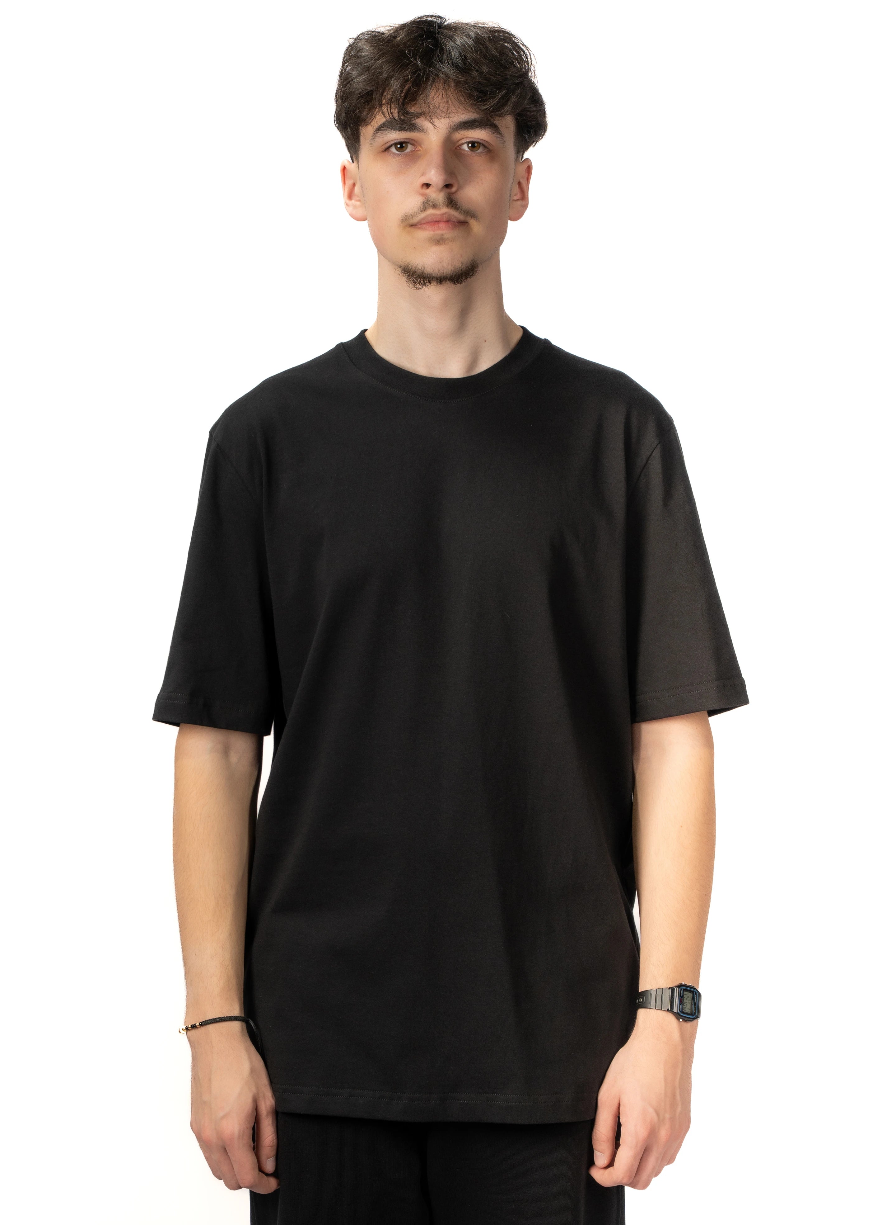 TRICOU NEGRU BARBATI FLATCUT TP000