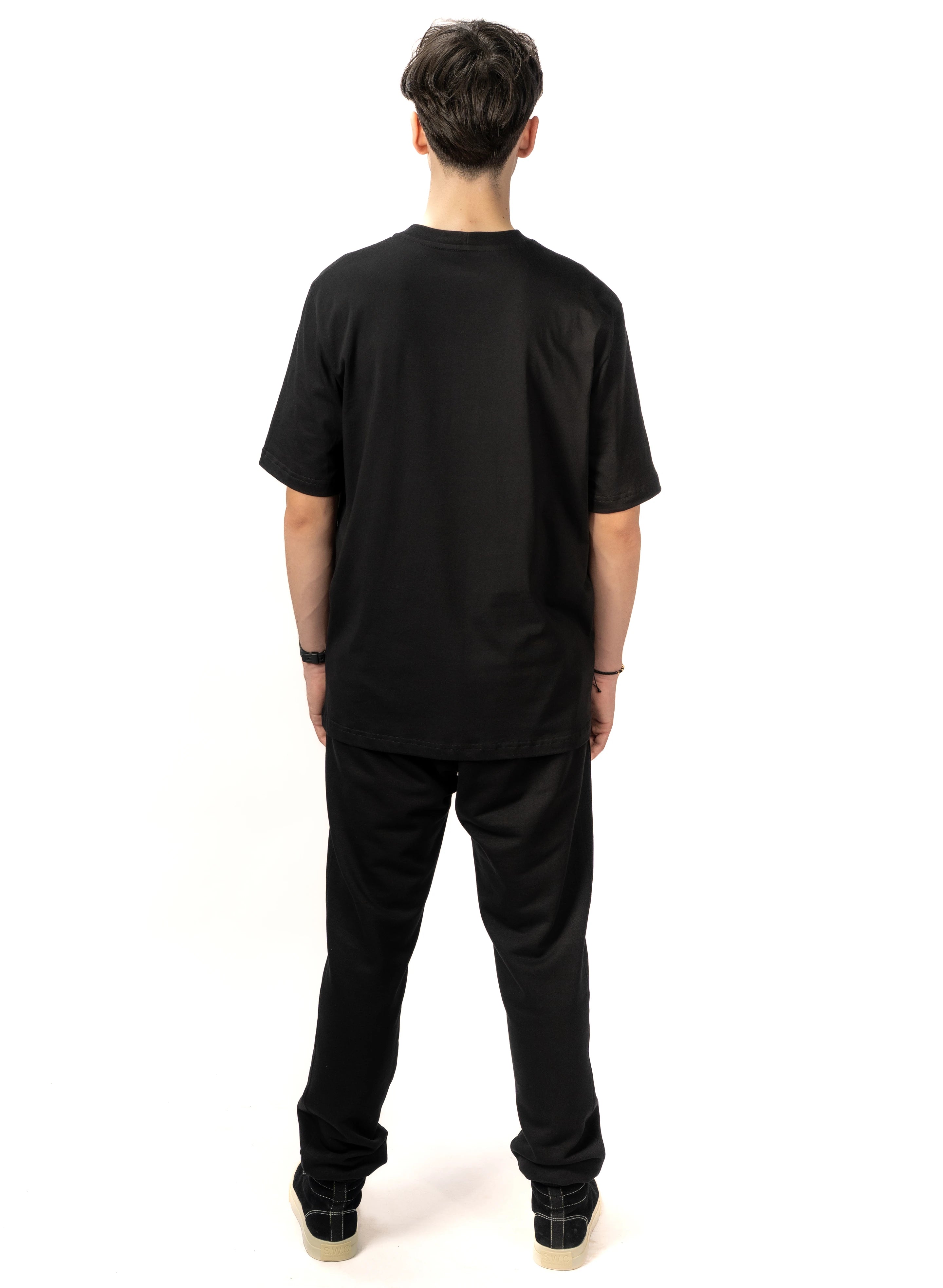TRICOU NEGRU BARBATI FLATCUT TP000